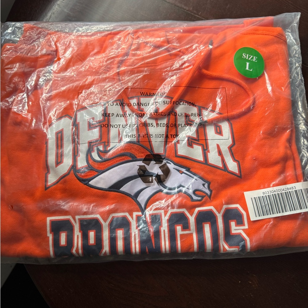 Denver Broncos Orange Sweatshirt